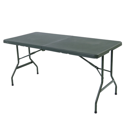 Contemporary Design Stijl Outdoor Draagbare Klappbare Plastic Camping Tafel Met Strepen