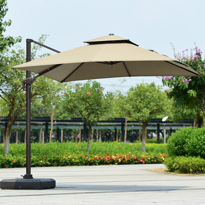 Winddichte stevige picknickparaplu 2023 Outdoor patio meubels voor tuin restaurant